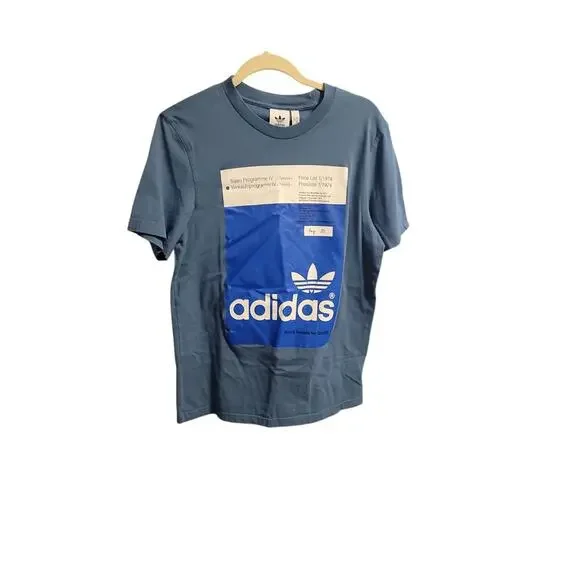 Adidas World Famous For Quality Sales Programme IV Tennis Shirt Men's M - Picture 2 of 6